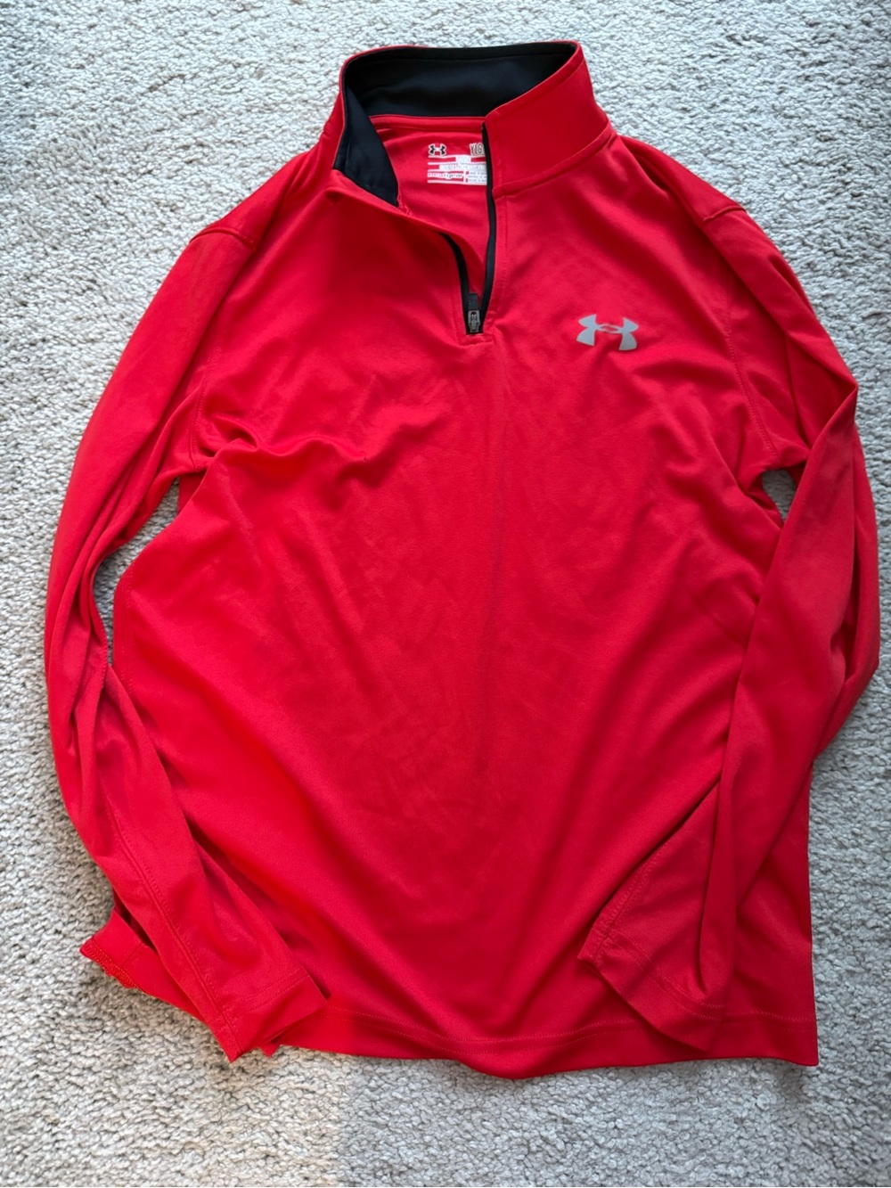 Boys Under Armour Quarter-Zip Pullover